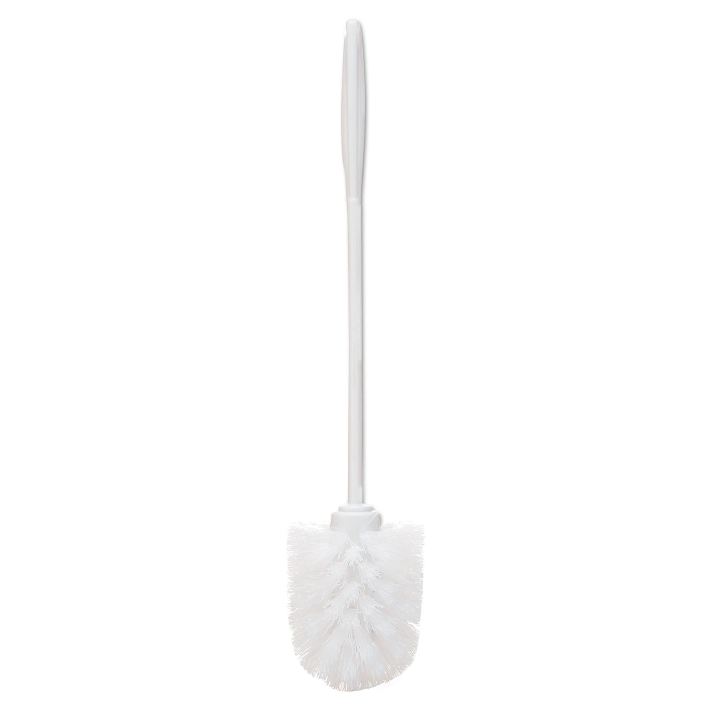 Rubbermaid commercial toilet bowl brush with 10 inch handle for restroom cleaning and janitorial maintenance