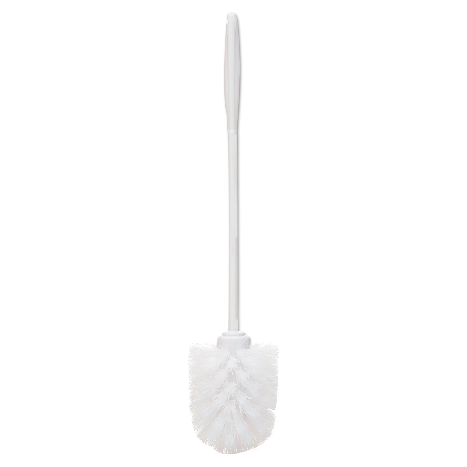 Rubbermaid commercial toilet bowl brush with 10 inch handle for restroom cleaning and janitorial maintenance