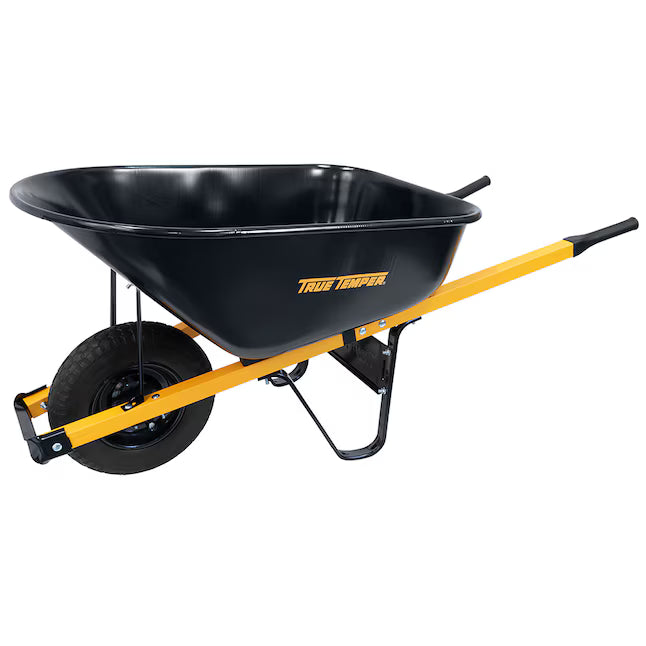 True Temper Wheelbarrow, Industrial Material Handling Tool
