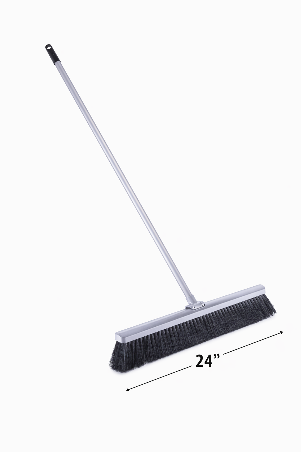 Heavy Duty Broom with Handle, 24 in.