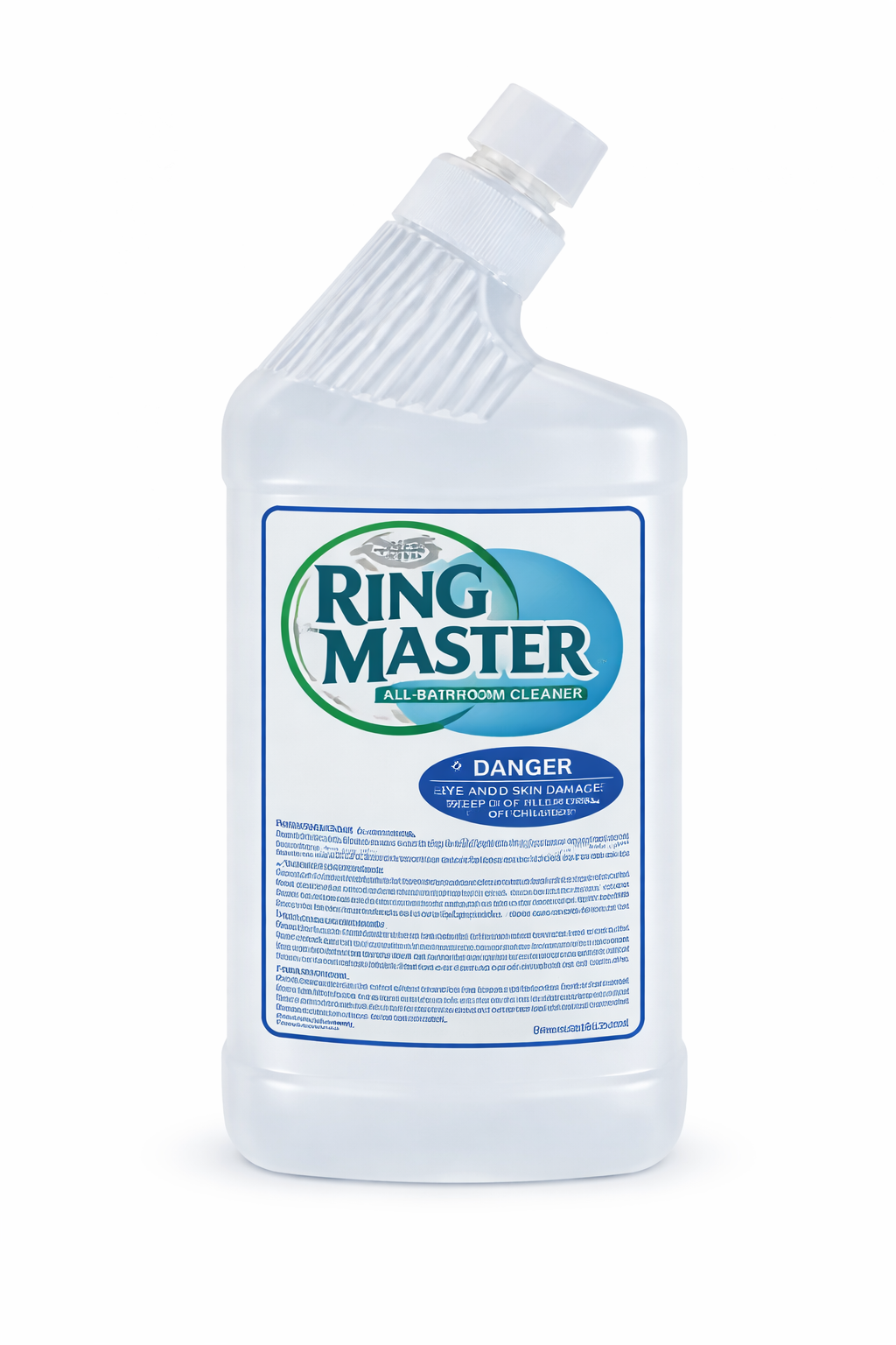 32 ounce acid bathroom cleaner bottles for restroom cleaning, tile maintenance, and janitorial service
