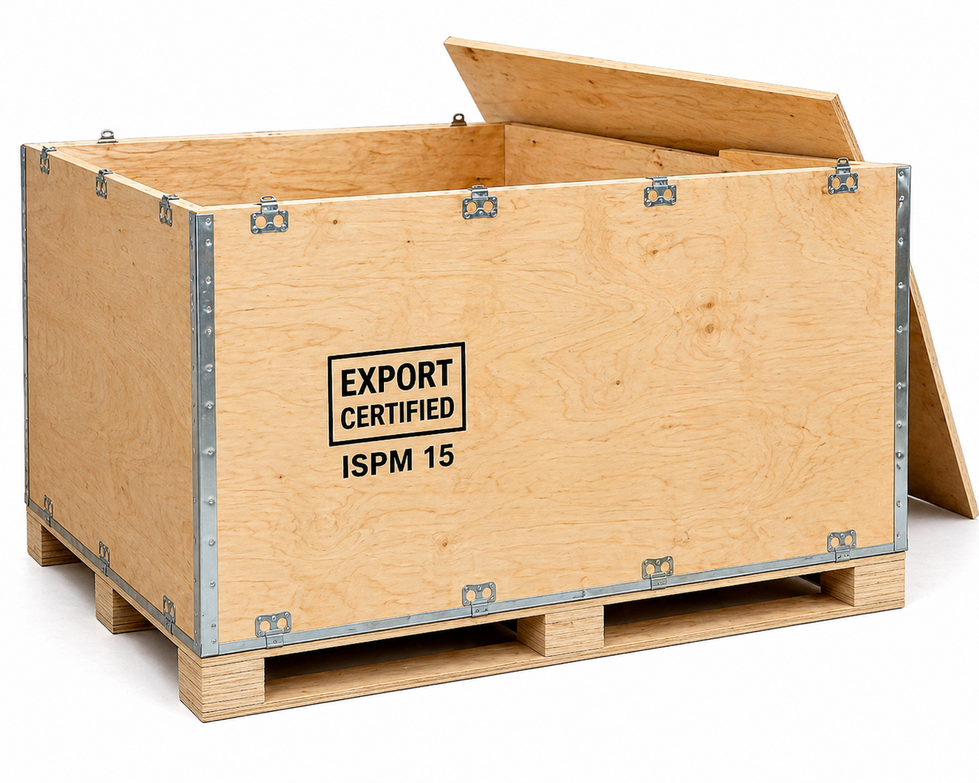Wood Crate, 48 x 40 x 30 in.