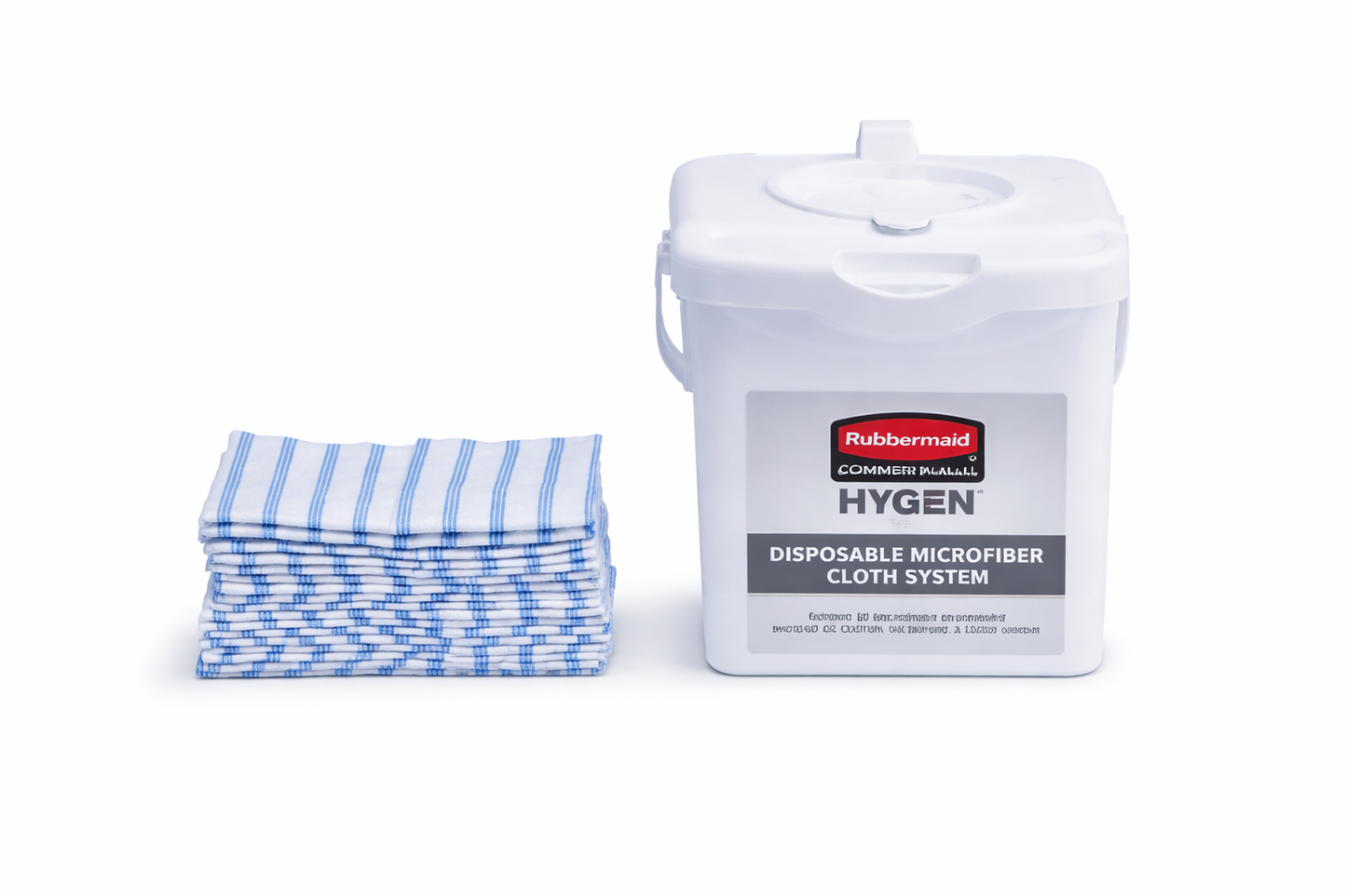 Microfiber Cleaning Cloths, 12 x 12 in., 600/Case