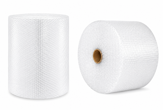 economy perforated bubble roll 1/2 in 48 in x 250 ft for protective packaging