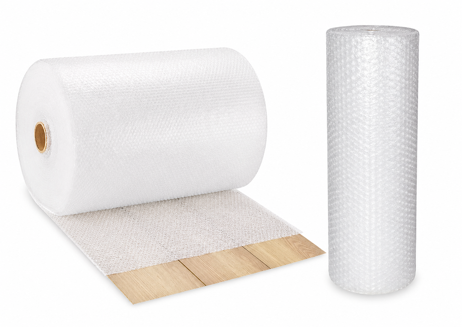 bubble tubing roll for protective packaging cushioning and shipping support