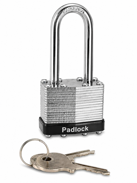 Steel Padlock, Keyed Alike, 2 in. Shackle