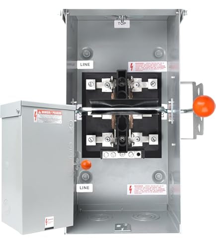 Manual Generator Transfer Switch - 30 Amp Backup Power