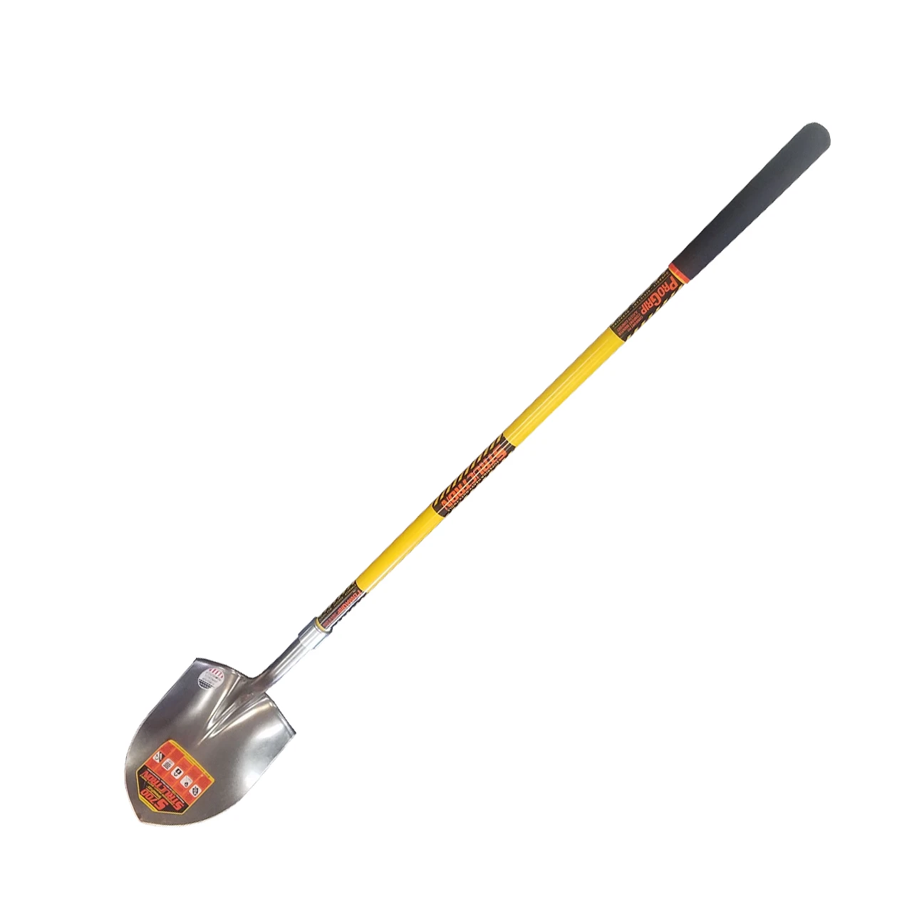 Structron Round Point Shovel, Industrial Digging Tool