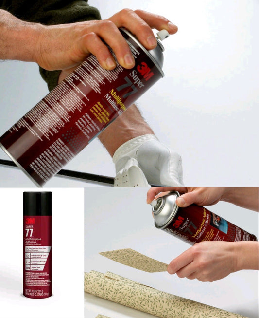 3M Super 77 Adhesive Spray, 13.8oz