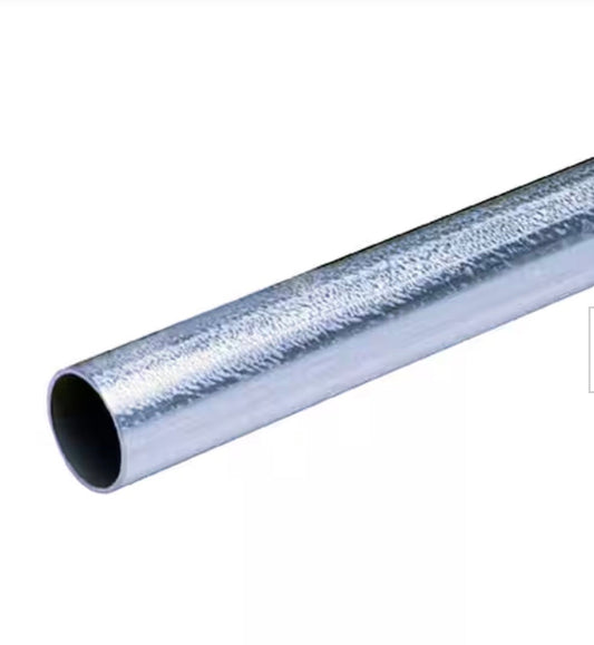 Galvanized steel EMT electrical conduit 1/2 inch by 10 foot