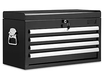 Top Chest, 4 Drawer, Black
