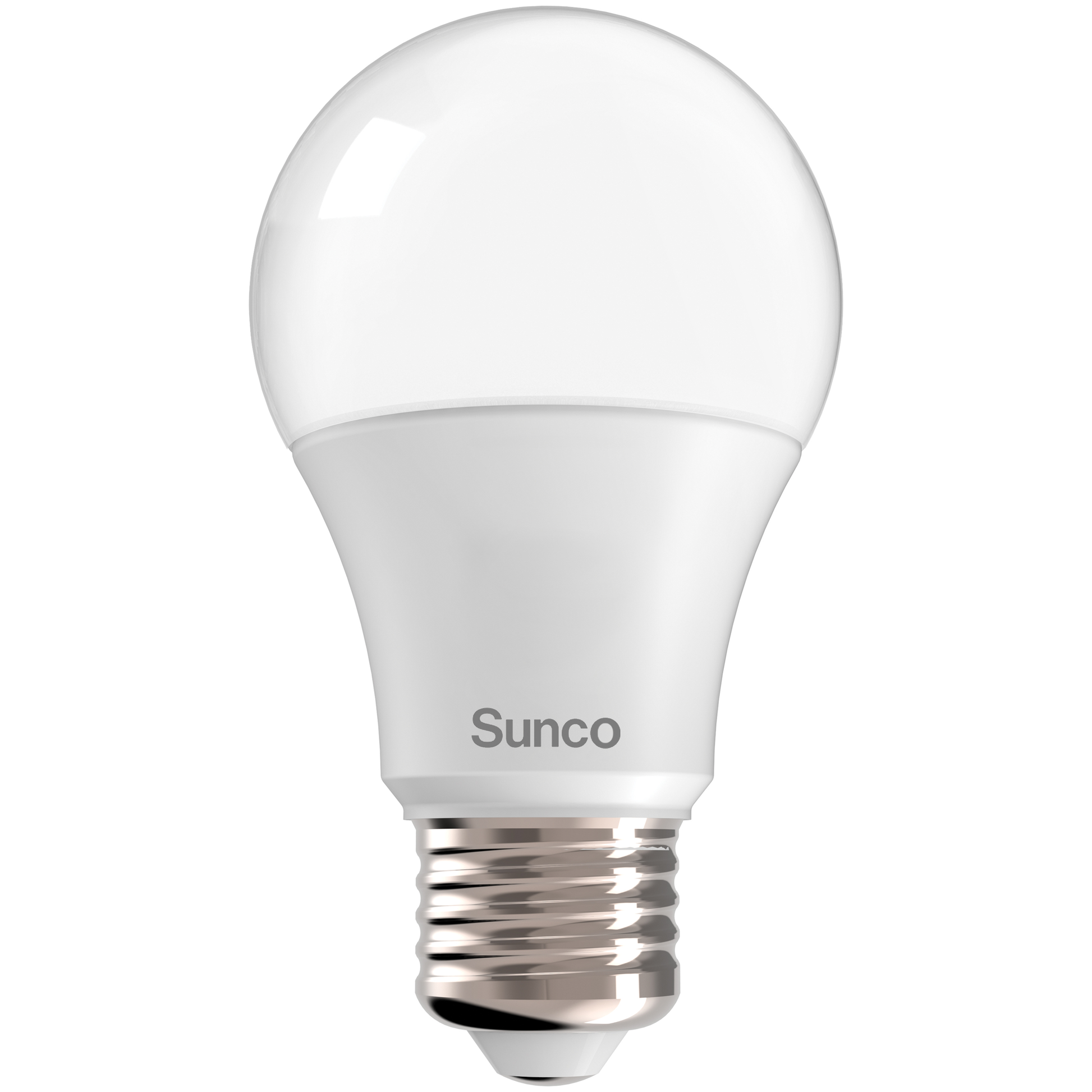 A19 LED light bulb, 60W equivalent, frosted, E26 base, soft white