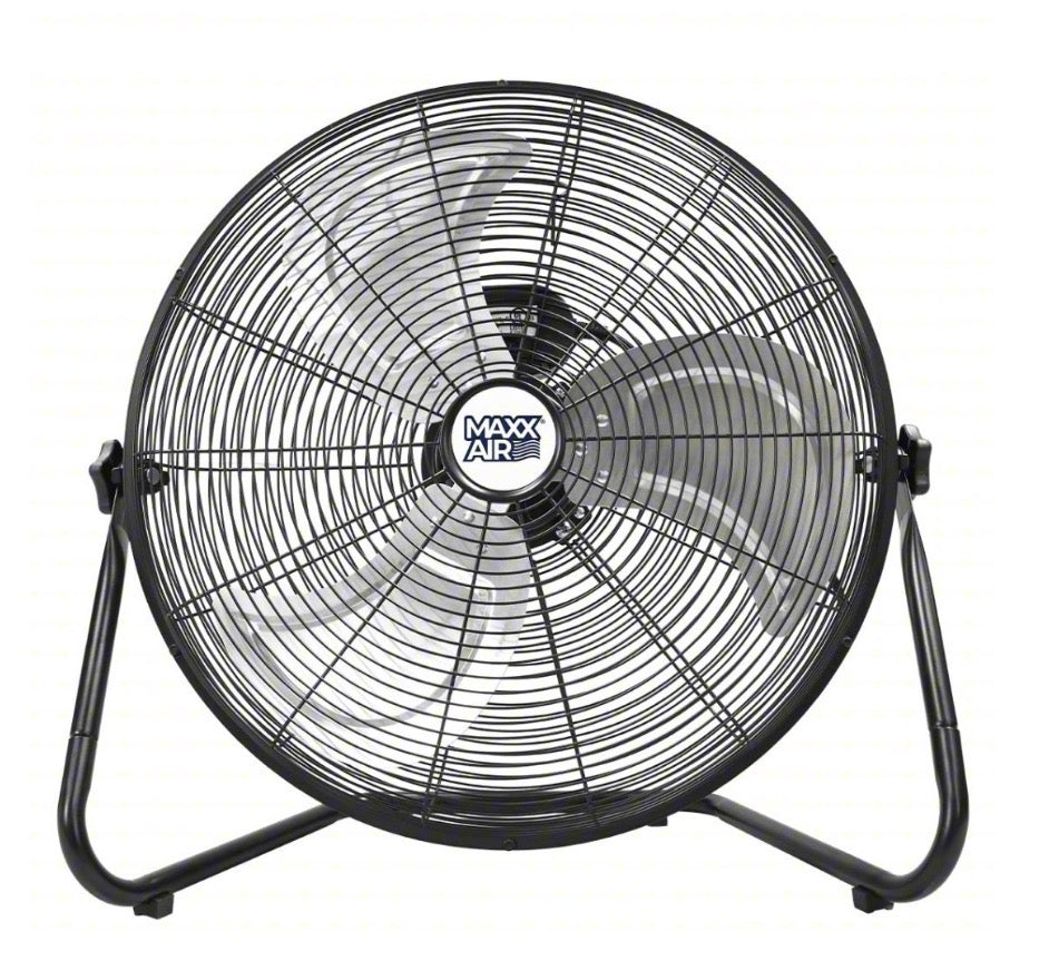 MAXX AIR 20 inch three speed non oscillating floor fan
