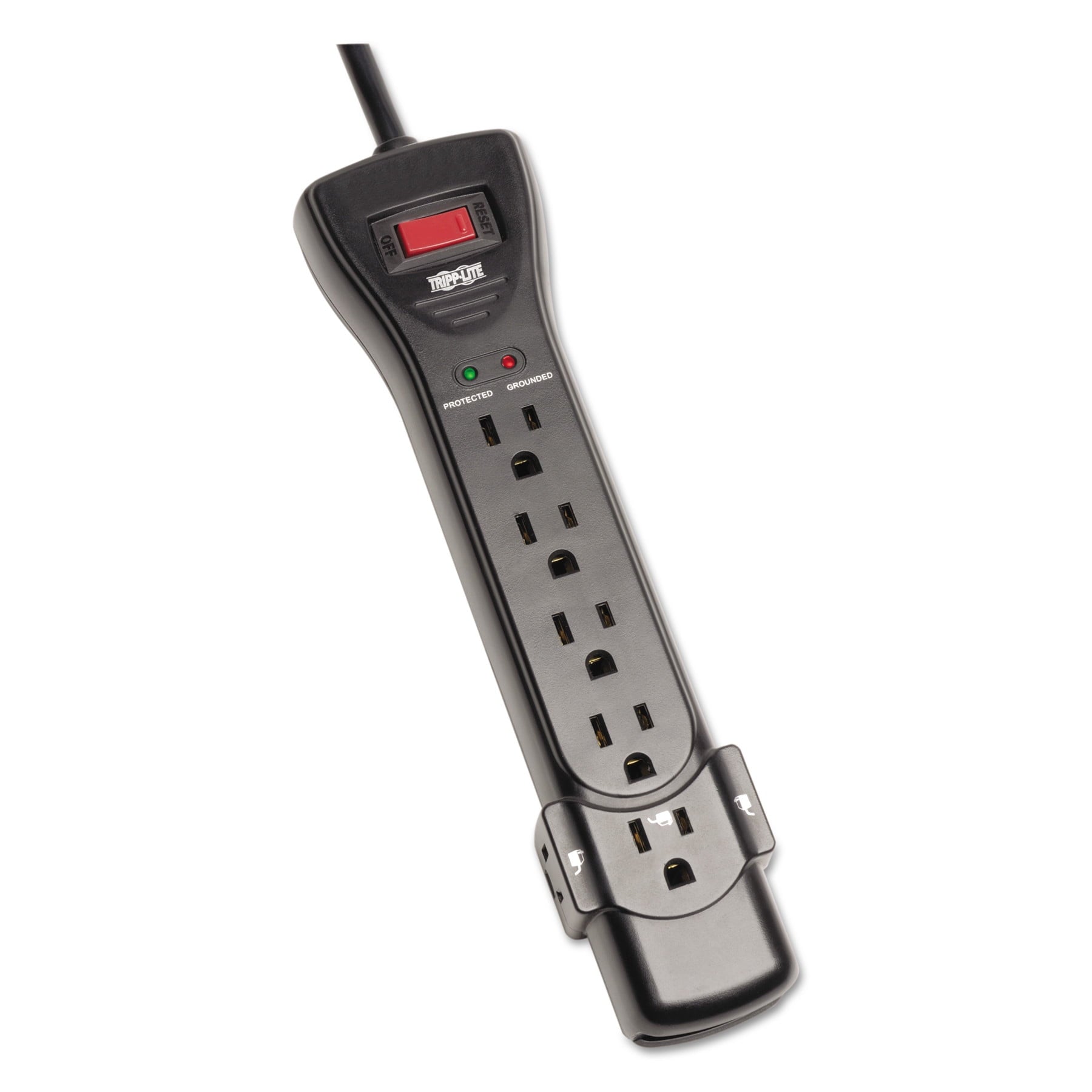Tripp Lite SUPER7BTAA 7-Outlet TAA Surge Protector 7 ft Cord 2450 Joules GSA Compliant