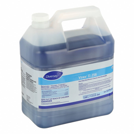 Diversey Virex II 256 One-Step Disinfectant Cleaner Concentrate 1.5 Gallon